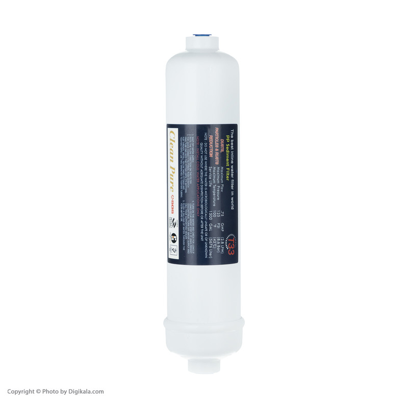فیلتر دستگاه تصفیه کننده آب مدل Clean Pure مجموعه 3 عددی
