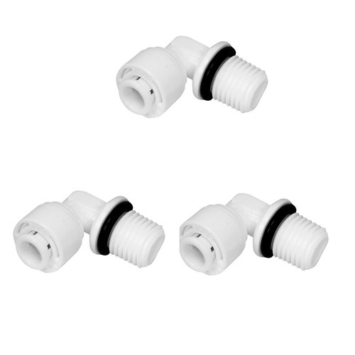 زانویی فیتینگی فیلتر تصفیه آب مدل XR120 مجموعه 3 عددی